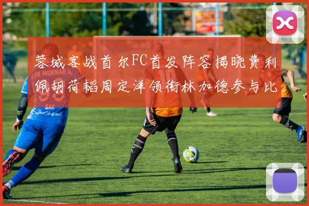 蓉城客战首尔FC首发阵容揭晓费利佩胡荷韬周定洋领衔林加德参与比赛